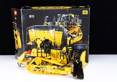 Lot 345 - Lego Technic 42131 CAT D11 Bull Dozer Constructed