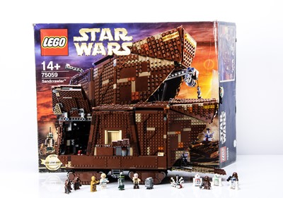 Lot 348 - Lego Star wars Ultimate Collectors Series 75059 Jawa Sandcrawler Constructed