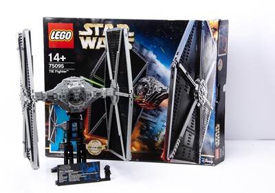 Lot 349 - Lego Star wars Ultimate Collectors Series 75095 TIE/LN Starfighter Constructed