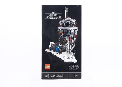 Lot 358 - Lego Star wars 75306 Imperial Probe Droid Factory Sealed