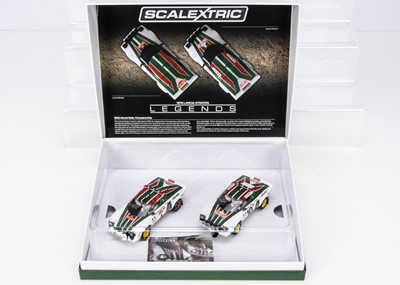 Lot 375 - A Scalextric Legends Collection 1976 Lancia Stratos Slot Racing Car Set