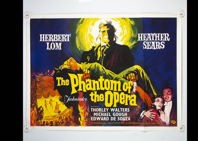 Lot 1 - The Phantom Of The Opera (1962) Quad Poster
