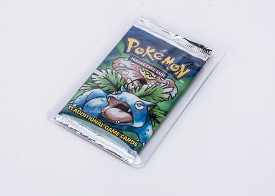 Lot 398 - Sealed 1999 WOTC Pokémon TCG Base Set Booster Pack