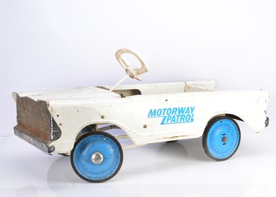 Lot 402 - A 1960's Tri-ang Toys Motorway Patrol Pedal Car