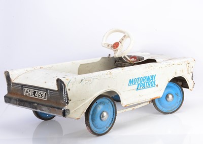 Lot 402 - A 1960's Tri-ang Toys Motorway Patrol Pedal Car