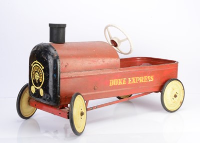 Lot 403 - A 1960's Tri-ang Toys Duke Express Locomotive Pedal Car