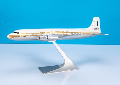 Lot 410 - A 1950's 1:72 'Linee Aeree Italiane' Airlines (LAI) Douglas DC-6 Travel Agency Display Model