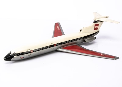 Lot 415 - A 1960's Skyland Models 1:72 'BEA' British European Airways Hawker Siddeley Trident Travel Agency Display Model