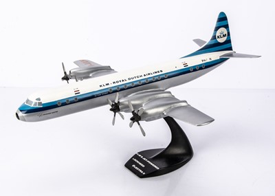 Lot 417 - A 1960's 1:72 'KLM Royal Dutch Airlines' Lockheed L-188C Electra II Travel Agency Display Model