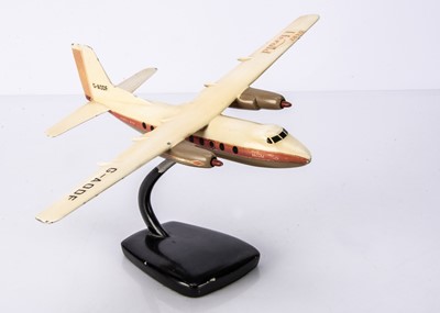 Lot 420 - A 1960's 1:72 Handley Page Dart Herald Desk Model