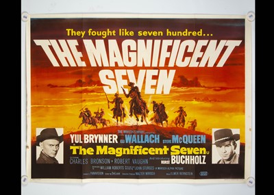 Lot 5 - The Magnificent Seven (1960) Quad Poster