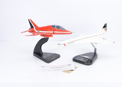 Lot 433 - Bravo Delta Models 1:42 Red Arrows Hawk