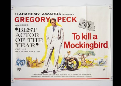 Lot 6 - To Kill A Mockingbird (1964) Quad Poster