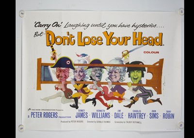 Lot 10 - Carry On Don't Lose Your Head (1966) Quad Poster