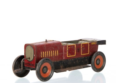 Lot 503 - A 1920's-30's Hess Tinplate 'Hessmobil' Touring Car No.1054