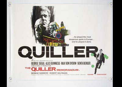 Lot 13 - The Quiller Memorandum (1966) Quad Poster