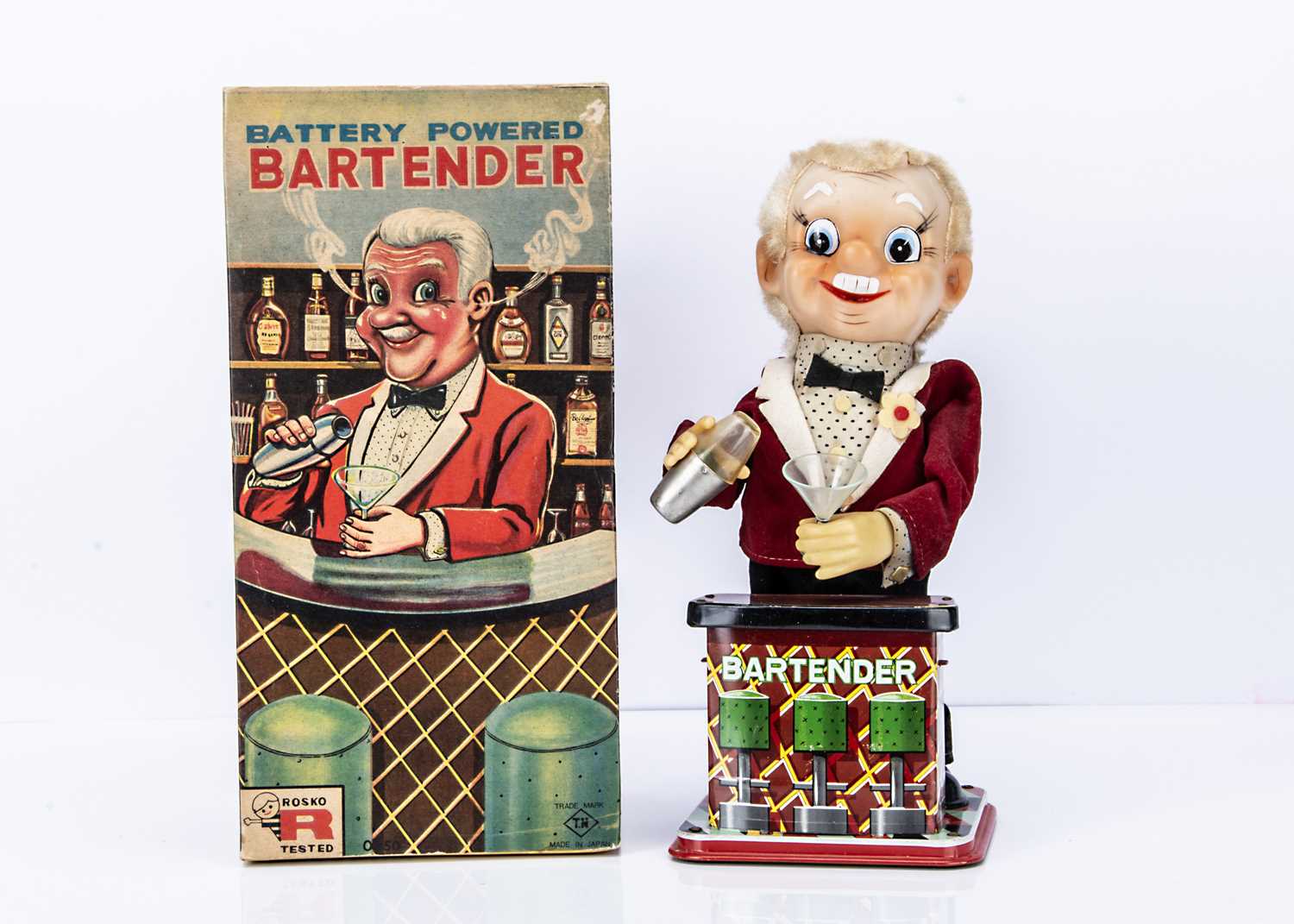 Lot 511 - A T.N Nomura (Japan) Battery-Operated Bartender