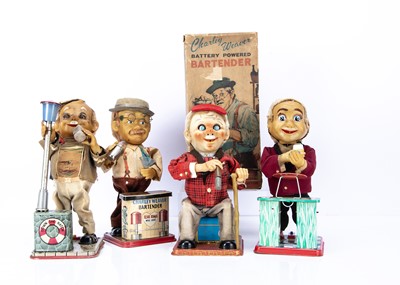 Lot 512 - Japanese Battery-Operated Novelty Figural Toys