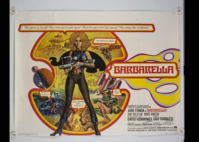 Lot 14 - Barbarella (1968) UK Quad poster