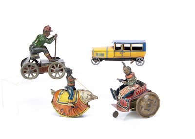 Lot 524 - Tinplate Toys