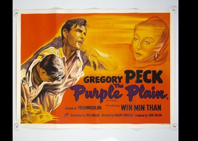 Lot 17 - The Purple Plain (1954) Quad Poster