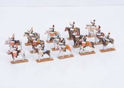 Lot 553 - Drum Horses of Cavalry regiments of the British Army from 1830 to 1939