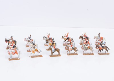 Lot 553 - Drum Horses of Cavalry regiments of the British Army from 1830 to 1939