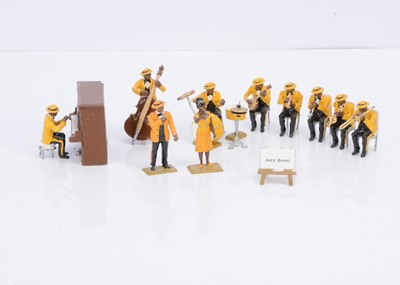 Lot 573 - 10pce 'New Orleans' Jazz Band