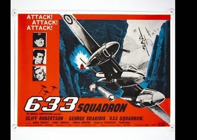 Lot 24 - 633 Squadron (1964) Quad Poster