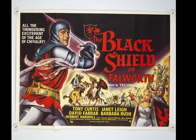 Lot 26 - The Black Shield of Falworth (1953) Quad Poster