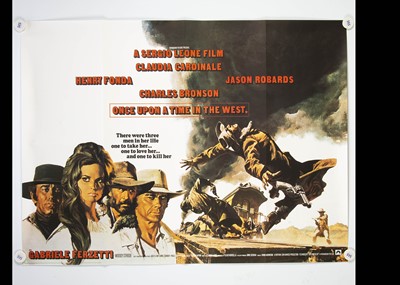 Lot 35 - Once Upon A Time In The West (1968) Quad Poster