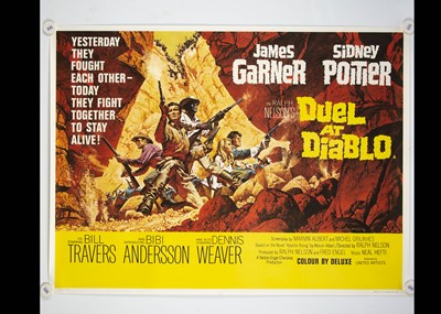 Lot 49 - Duel At Diablo (1966) Quad Poster