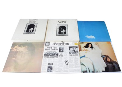 Lot 207 - John Lennon and Related LPs / Box Sets