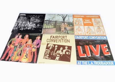 Lot 221 - Fairport Convention / Solo LPs