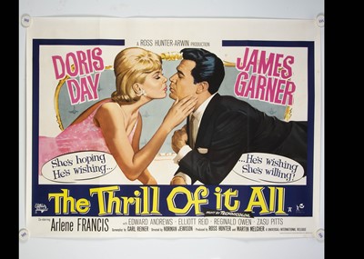 Lot 56 - The Thrill Of It All (1963) UK Quad poster