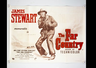 Lot 57 - The Far Country (1955) Quad Poster