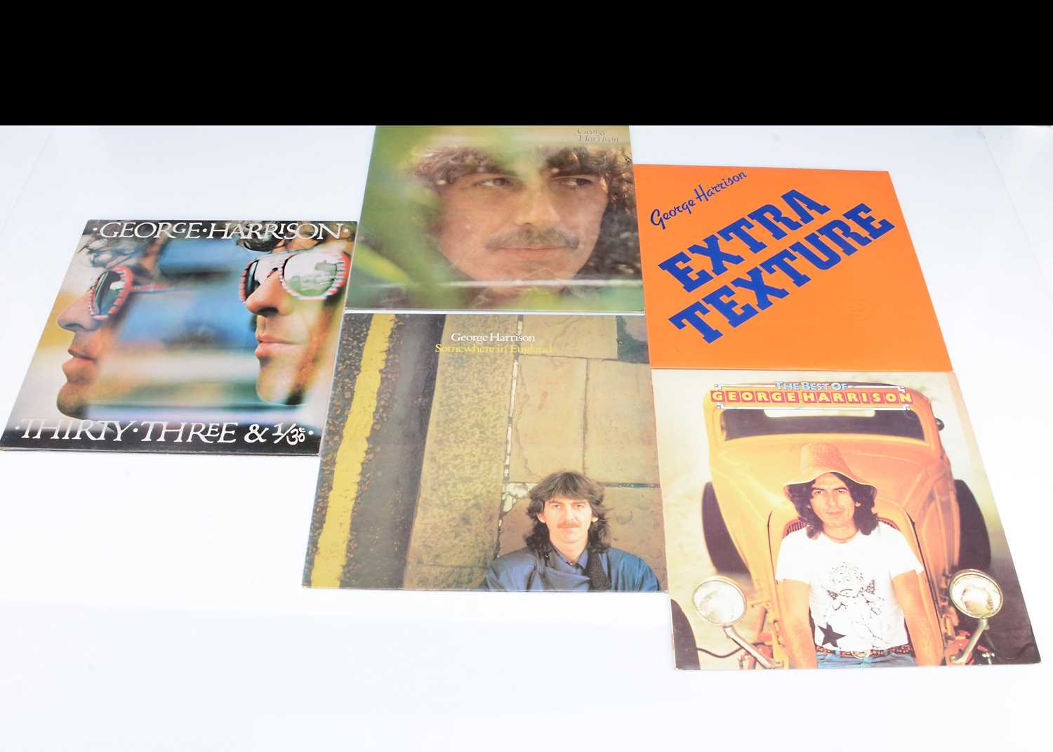 Lot 281 - George Harrison LPs / Box Set,