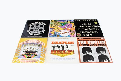 Lot 291 - Beatles LPs