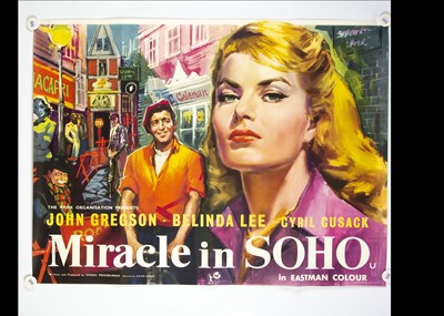 Lot 59 - Miracle In Soho (1957) Quad Poster