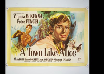 Lot 60 - A Town Like Alice (1956) Quad Poster