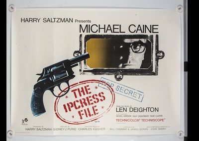 Lot 62 - The Ipcress File (1965) Quad Poster