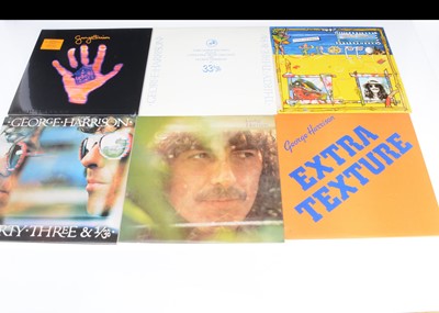 Lot 371 - George Harrison LPs