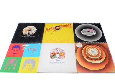 Lot 373 - Queen LPs plus