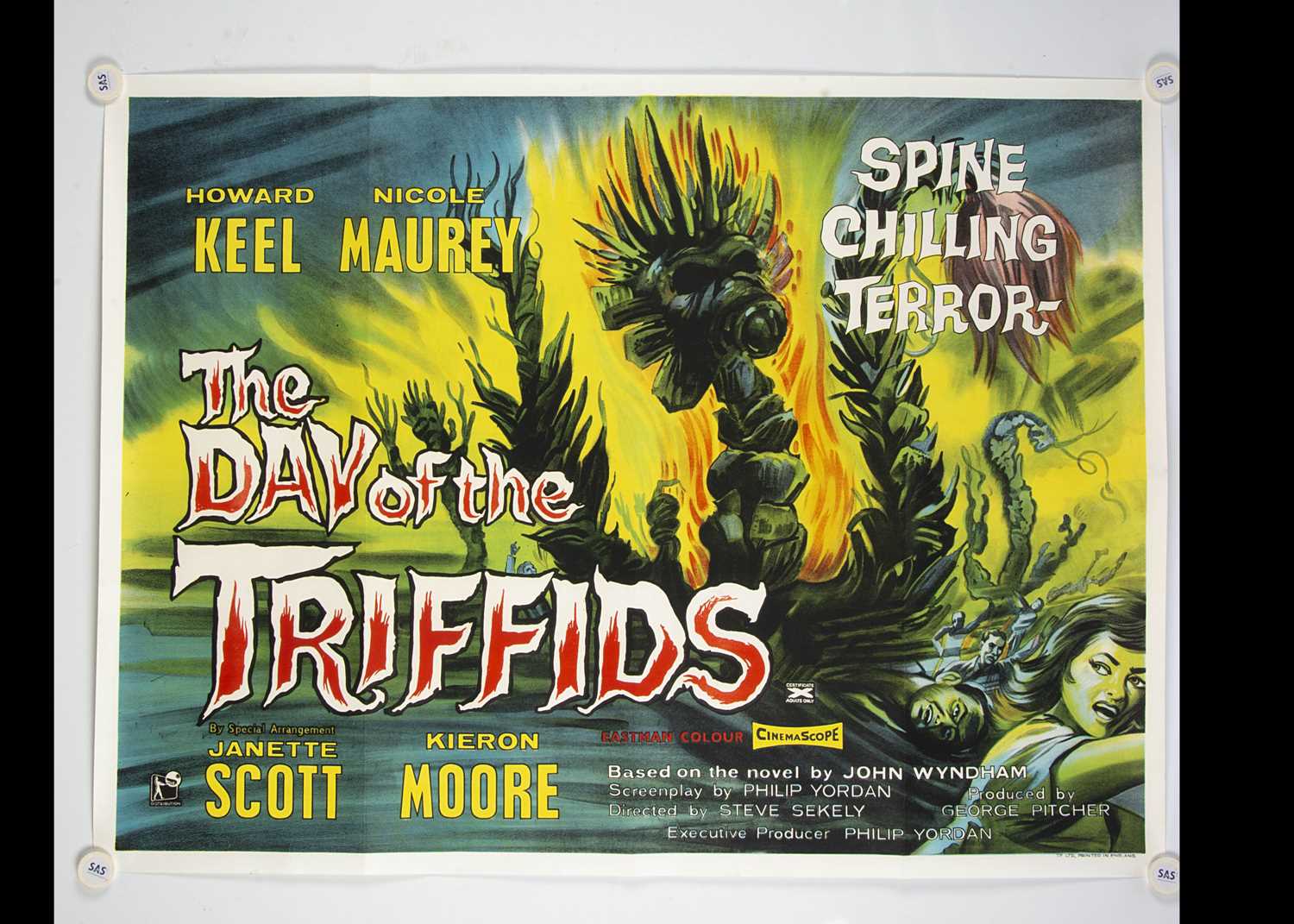 Lot 68 - Day Of The Triffids (1962) Quad Poster