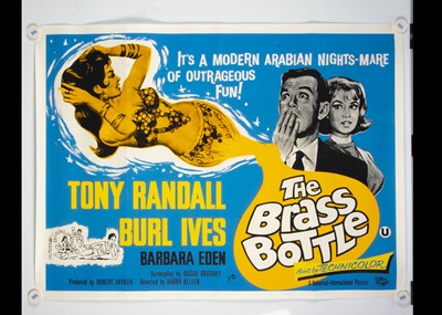 Lot 69 - Brass Bottle (1964) Quad Poster
