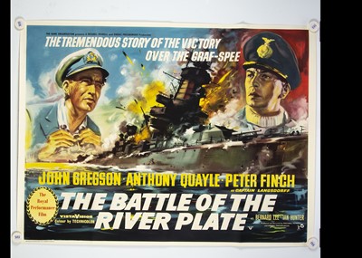 Lot 70 - The Battle Of The River Plate (1956) Quad Poster