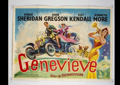 Lot 73 - Genevieve (1957) Quad Poster