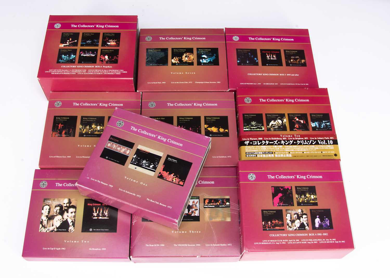 Lot 454 - King Crimson CD Box Sets,