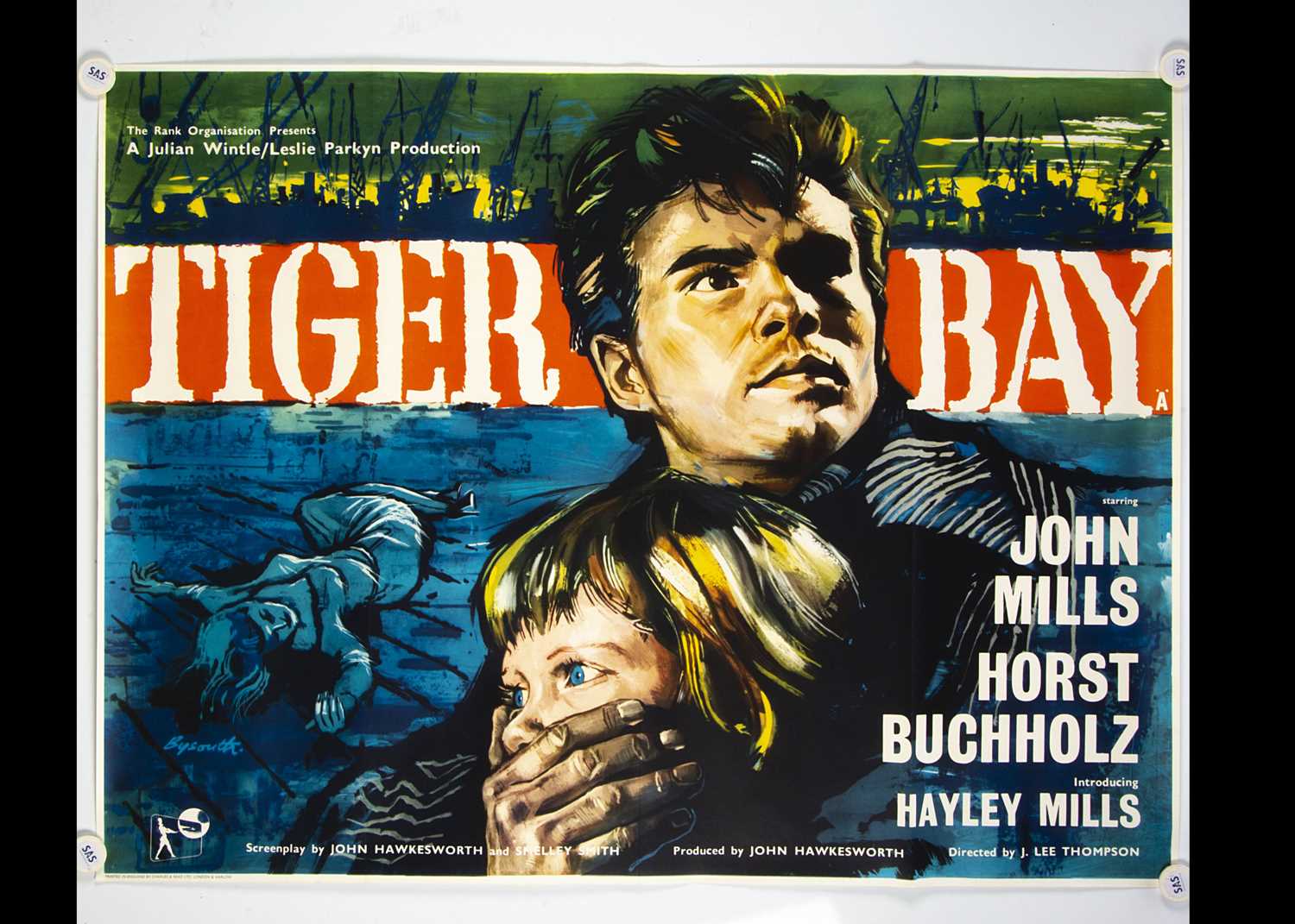 Lot 80 - Tiger Bay (1959) Quad Poster
