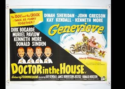 Lot 82 - Doctor In The House / Genevieve UK Quad Poster